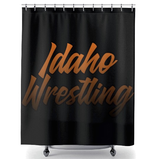 Idaho Wrestling (State Colors) Shower Curtains
