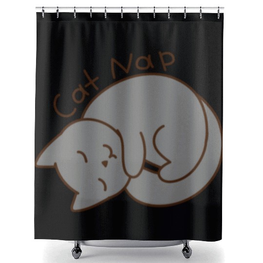 Cat Nap Shower Curtains