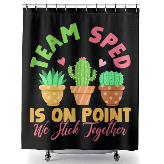 Sped Special Education Teacher Student Shower Curtains