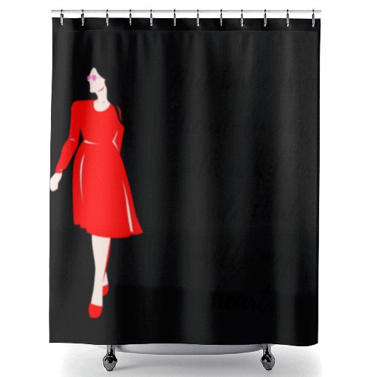 The Allure of My Hot Girlfriend Shower Curtains