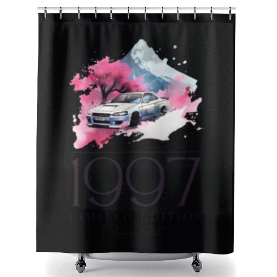 Tokyo 1997 Shower Curtains