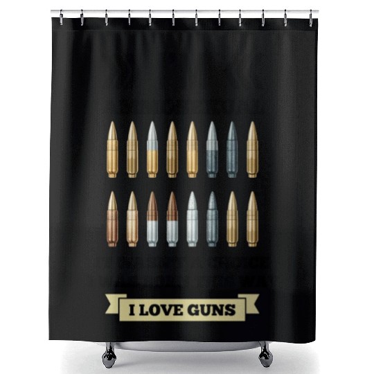 I'm Ammosexual Shower Curtains