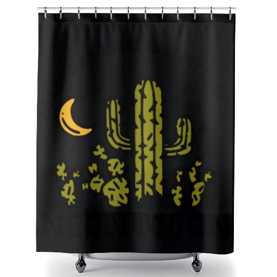 AS LONG AS THERE IS LIGHT FROM A NEON MOON Shower Curtains