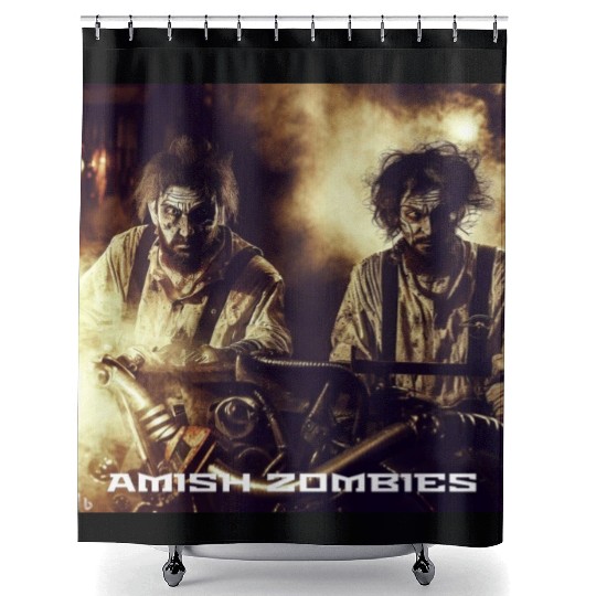 AMISH ZOMBIES #1 Shower Curtains