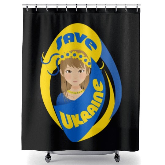 Save Ukraine 1 Shower Curtains