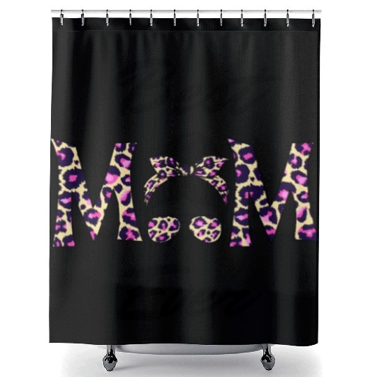 Best Mom Ever Mother's Day Flower Family Love Gift Shower Curtains