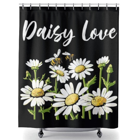 Daisy Love Shower Curtains