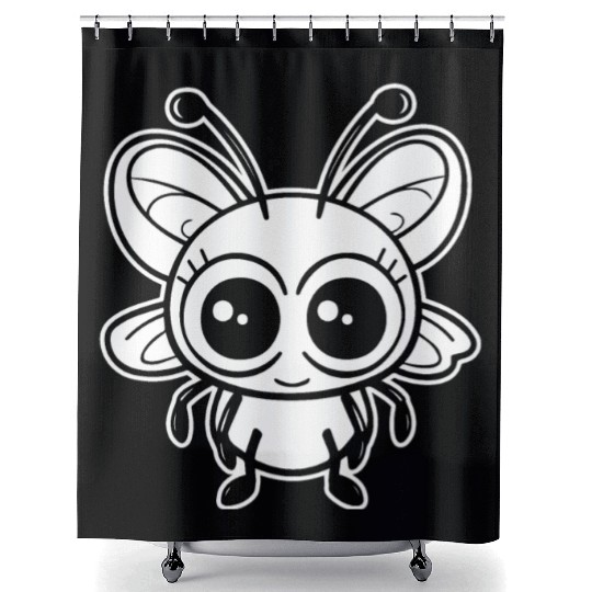 Bug Beetle Insect Shower Curtains