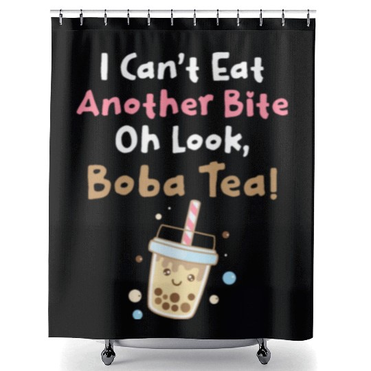 Bubble Tea Lover Boba Tea Drinker Korean Drink Shower Curtains