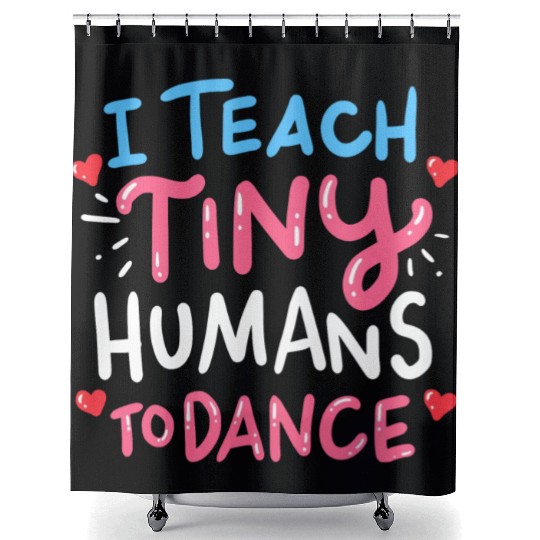 Dance Teacher Shower Curtains