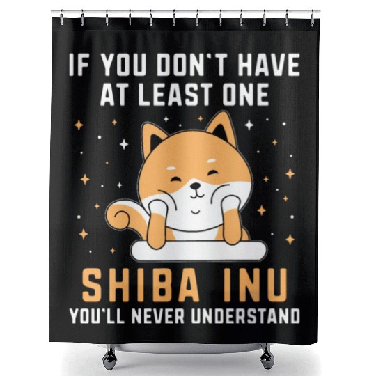 Shiba Inu Dog Lover Puppy Breeder Pet Dog Owner Shower Curtains