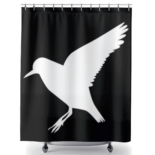 Sandpiper I Aesthetic I Sandpiper Bird 1 Shower Curtains