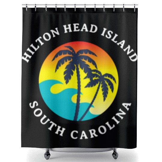 Hilton Head Island South Carolina Shower Curtains