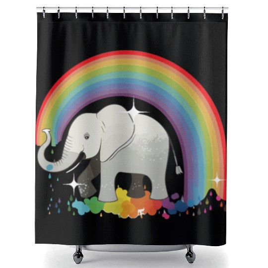 Elephant Lover Wildlife Animal Zoo Zookeeper Shower Curtains