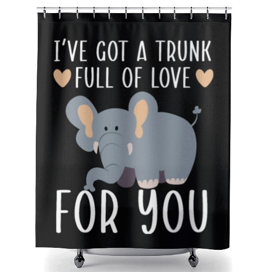 Elephant Lover Wildlife Animal Zoo Zookeeper Shower Curtains