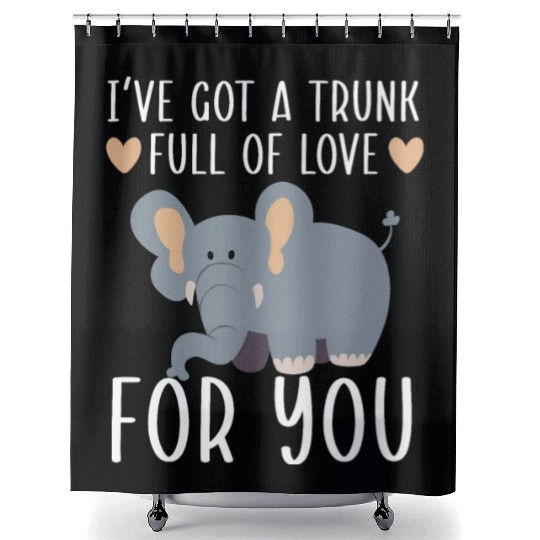 Elephant Lover Wildlife Animal Zoo Zookeeper Shower Curtains