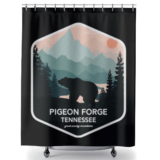 Pigeon Forge Great Smoky Mountains Shower Curtains