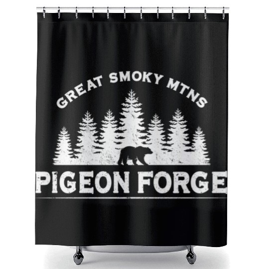 Pigeon Forge Tennessee Great Smoky Mountains Shower Curtains
