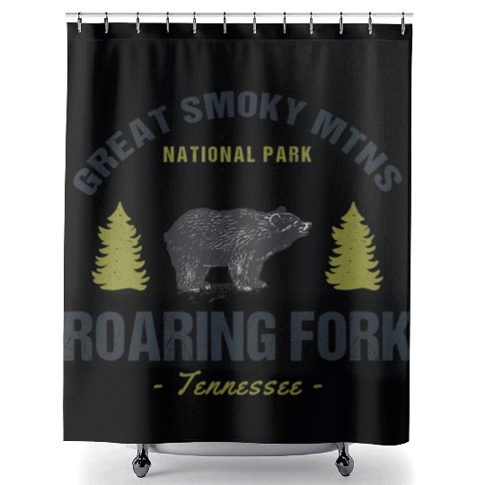 Roaring Fork Great Smoky Mountains Shower Curtains