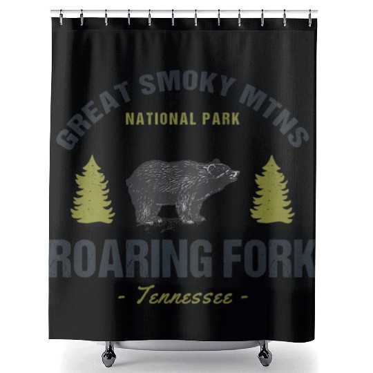 Roaring Fork Great Smoky Mountains Shower Curtains