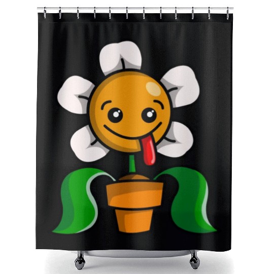 Daisy Garden Shower Curtains