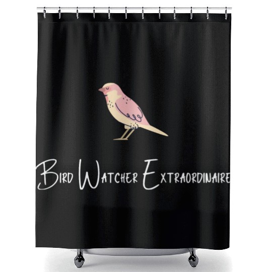 Bird Watcher Shower Curtains