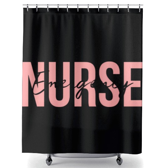 Er Nurse Emergency Room Nurse Registered Nurse Shower Curtains