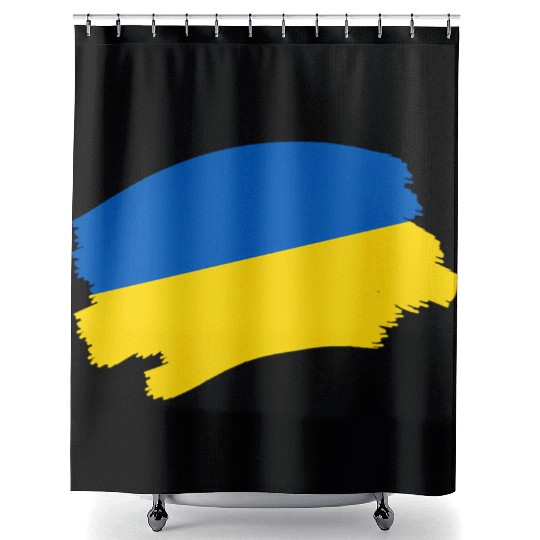 Ukrainian Flag Ukraine Shower Curtains