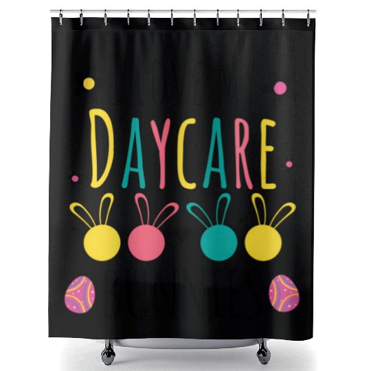Easter Daycare Teacher Provider I Love My Daycare Shower Curtains
