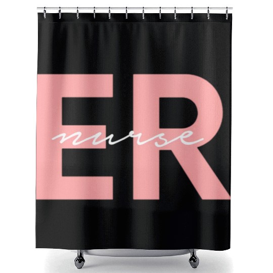Er Nurse Emergency Room Registered Nurse Shower Curtains