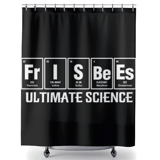 Ultimate Frisbee Player Team Frisbees Ultimate Sci Shower Curtains