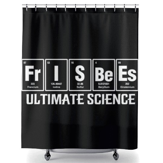 Ultimate Frisbee Player Team Frisbees Ultimate Sci Shower Curtains