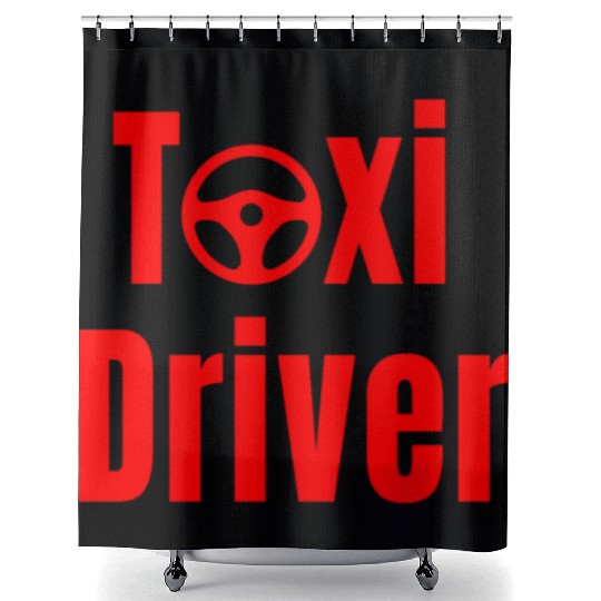 Taxi Driver Shower Curtains