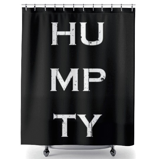 Humpty Underground Digital Shower Curtains