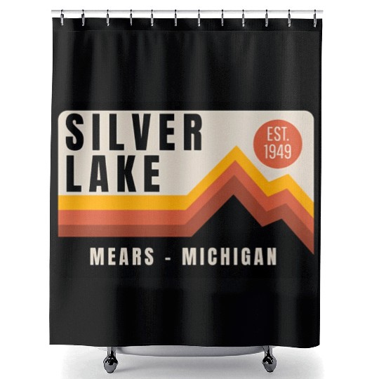 Silver Lake Sand Dunes Shower Curtains