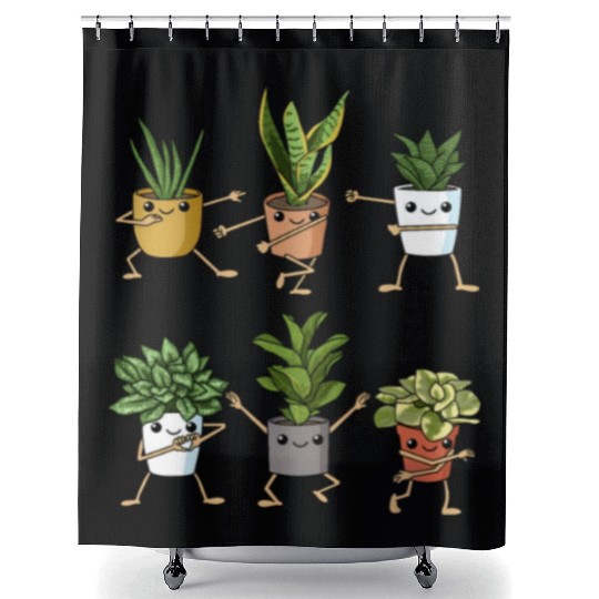 Plant Florist Gardener Plants Shower Curtains