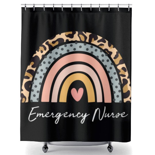 Er Nurse Emergency Room Nurse Registered Nurse Shower Curtains