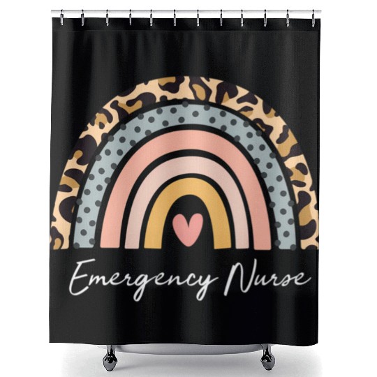 Er Nurse Emergency Room Nurse Registered Nurse Shower Curtains