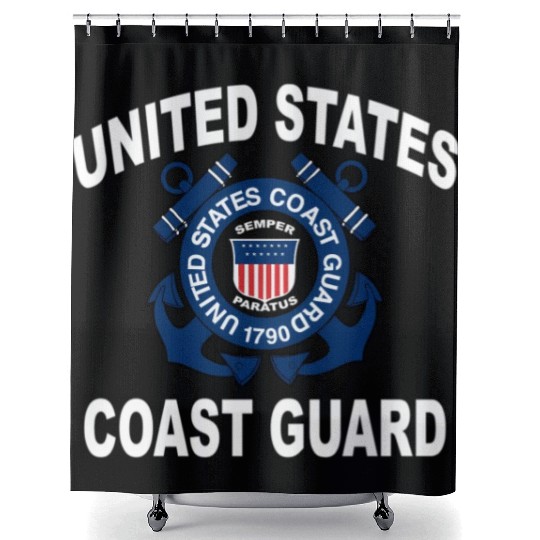 Us Coast Guard Uscg Alumni And Shower Curtains