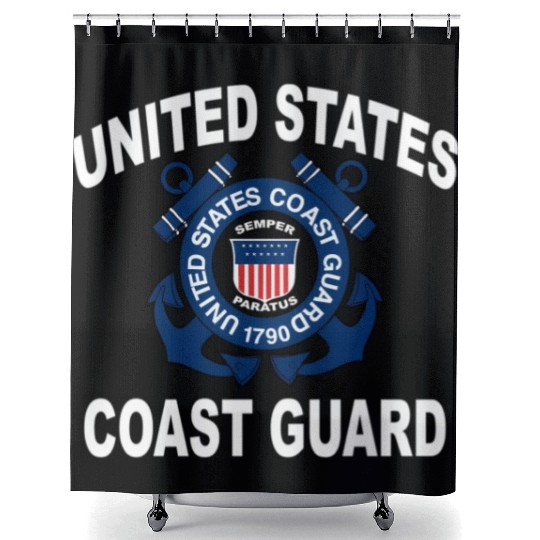 Us Coast Guard Uscg Alumni And Shower Curtains