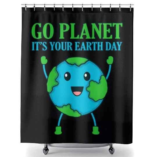 It'S Your Earth Day Planet Save Earth'S Day Shower Curtains