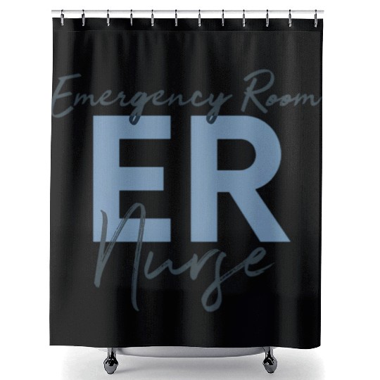 Er Nurse Emergency Room Nurse Registered Nurse Shower Curtains