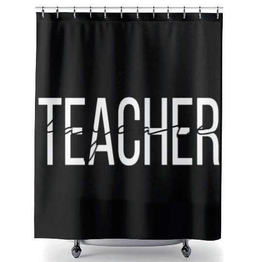 Daycare Teacher Early Childhood Teacher cial Educa Shower Curtains