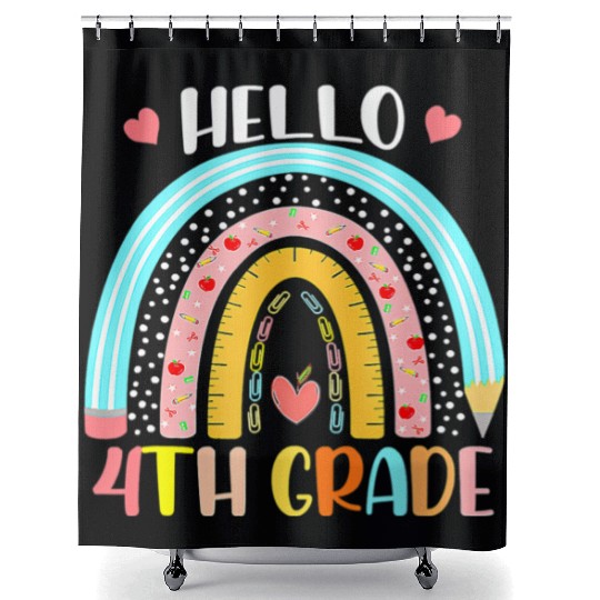 Vintage Sped Squad Special Ed Teacher Back To Scho Shower Curtains