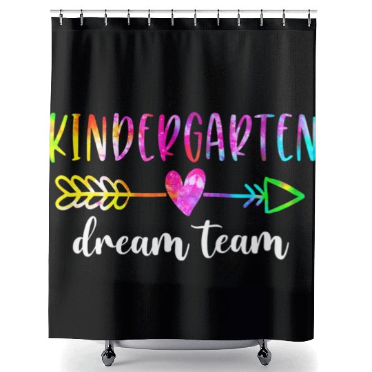 Kindergarten Dream Team Students Teachers Back to Shower Curtains