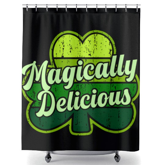 St Patric Day 2021 Magically Delicious Luck Shower Curtains