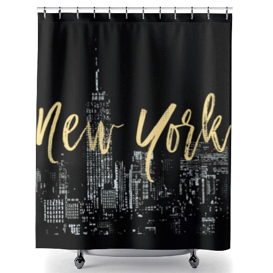 New York City Shower Curtains