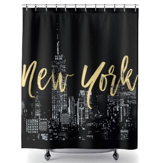 New York City Shower Curtains