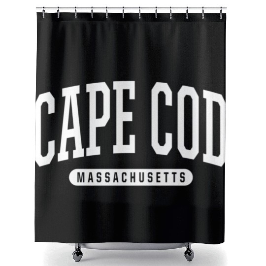 Cape Cod College Style Mass Usa Shower Curtains