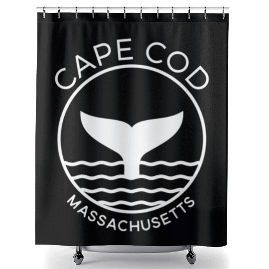 Cape Cod Whale Watch Shower Curtains